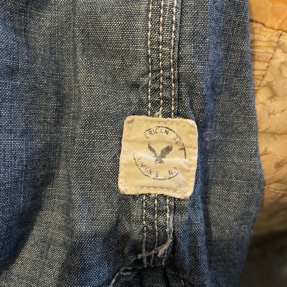American Eagle Outfitters Denim Shirt XL - Picture 5 of 5